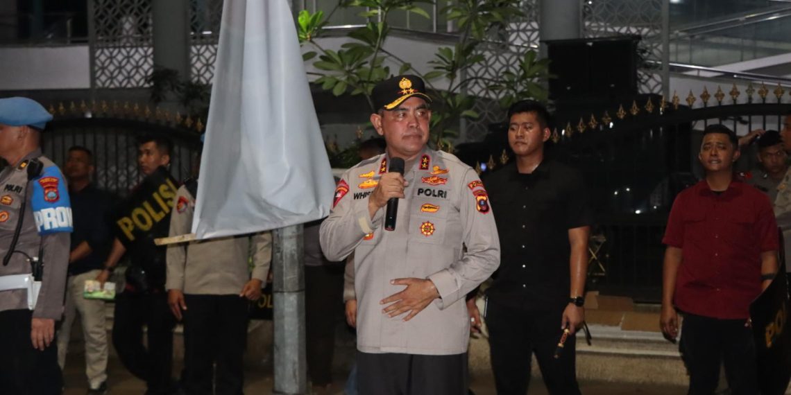 Kapolda Sumut Apresiasi Mahasiswa dan Ojol Gelar Unjuk Rasa Dengan Damai di DPRD Sumut