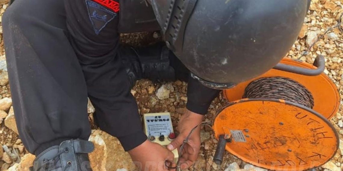 Brimob Sumut Amankan Mortir Militer di Tapanuli Selatan, Disposal Berjalan Lancar