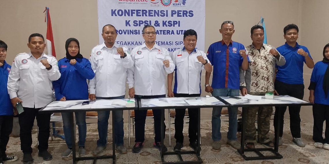 Dua Serikat Pekerja Terbesar di Sumut Dukung Polri Tindak Tegas Pelaku Kerusuhan