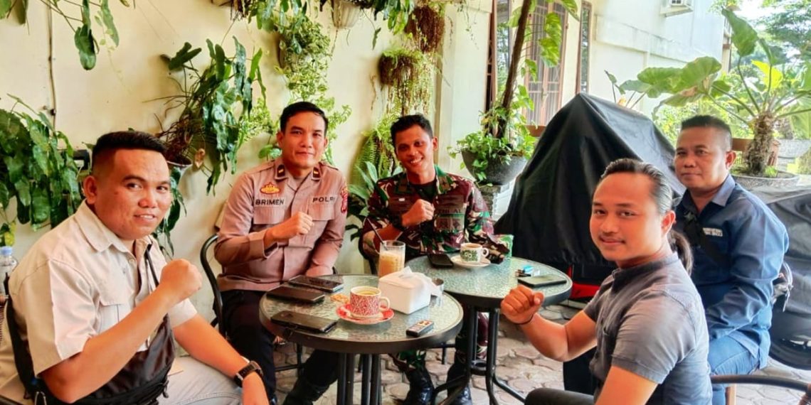 Sinergi TNI AL, Polri, dan Insan Pers Perkuat Keamanan Pesisir Sergai