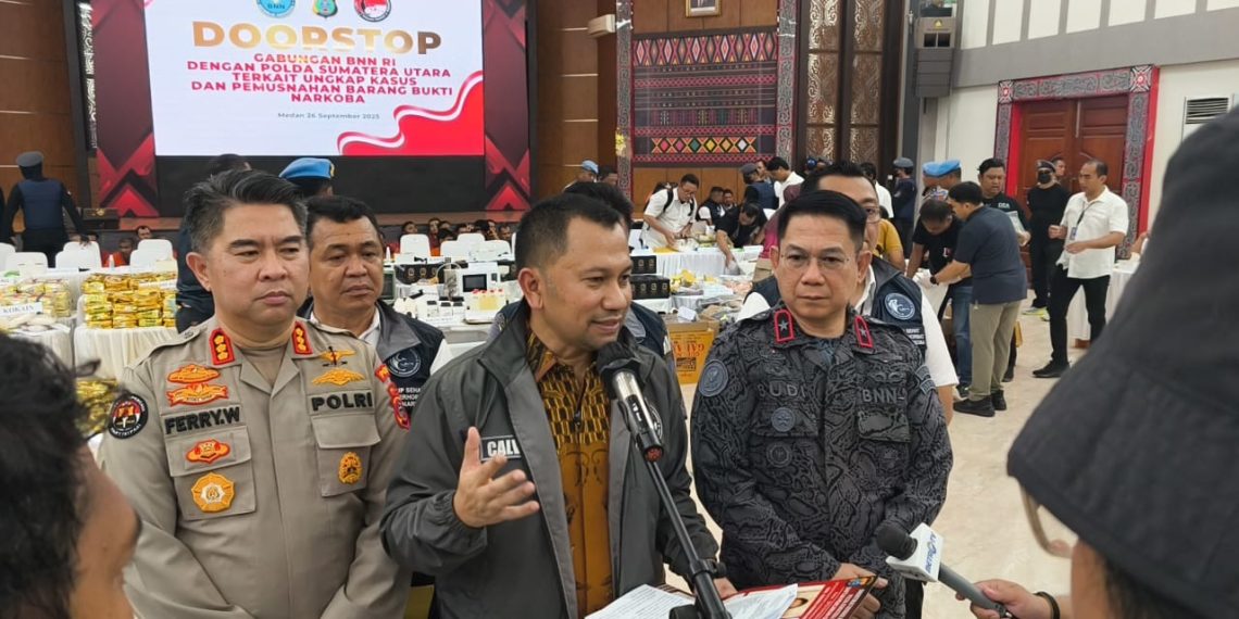 Komitmen Berantas Narkoba, Polda Sumut Serius Tangani TPPU Terkait Kasus Narkoba