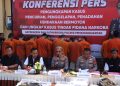Polres Pematangsiantar Konferensi Pers Pengungkapan Kasus ,Pencurian,Penggelapan,Penadahan Ranmor dan Peredaran Narkoba
