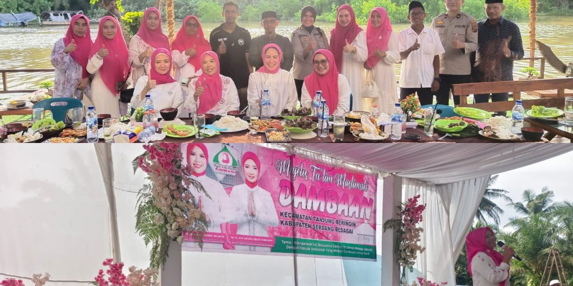 Tingkatkan Imtaq dan Adab Keluarga, MTMD Sergai Gelar Pengajian dan Pasar Murah