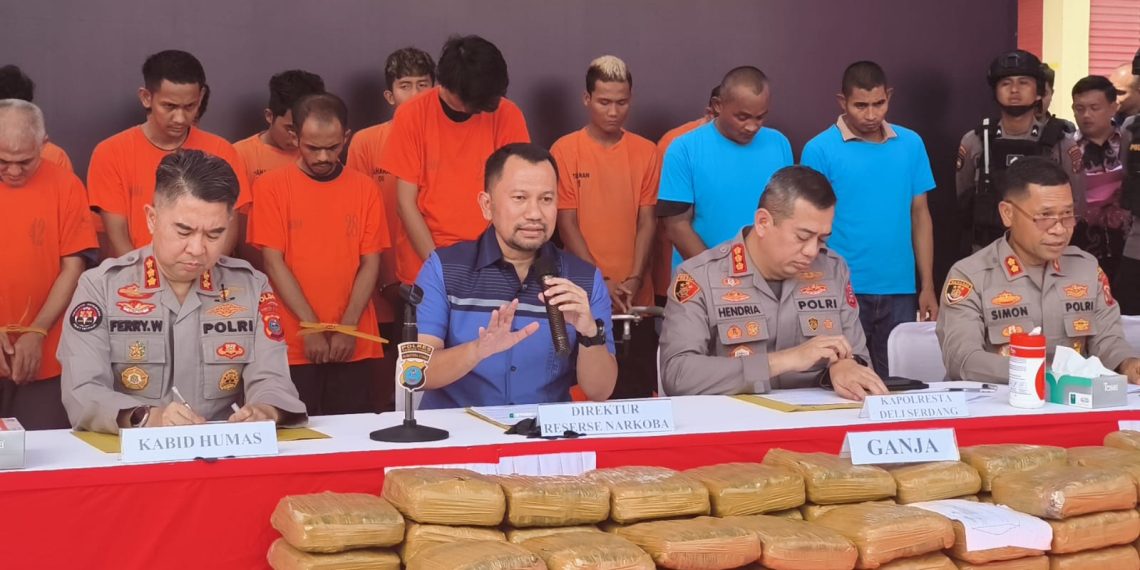 Polda Sumut Ungkap 862 Kasus Narkotika di Tiga Wilayah, Selamatkan Jutaan Jiwa