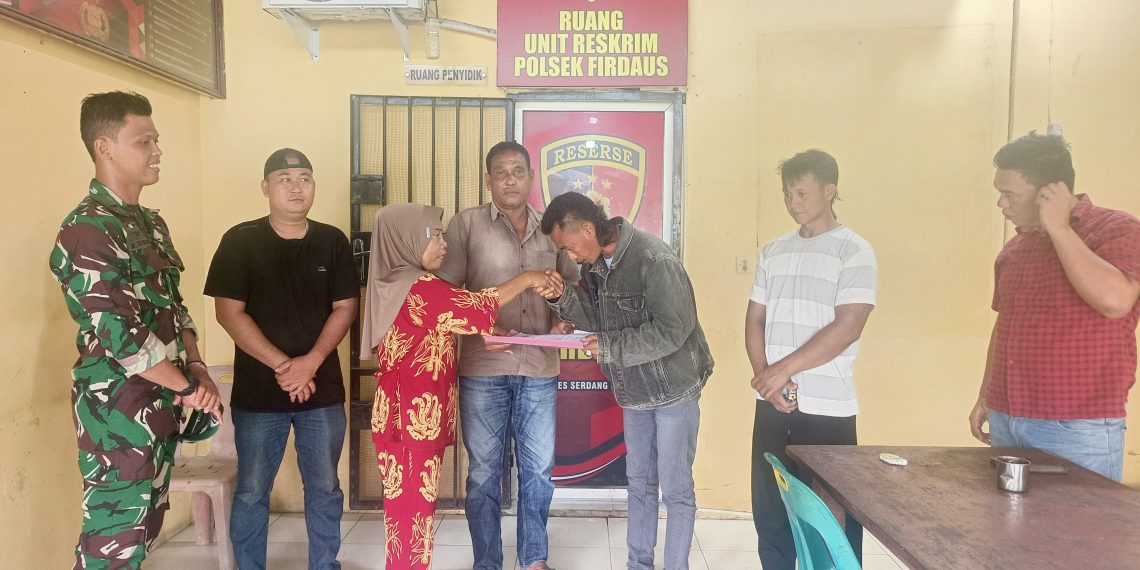 Polsek Firdaus Selesaikan Perkara Warga dengan Restorative Justice