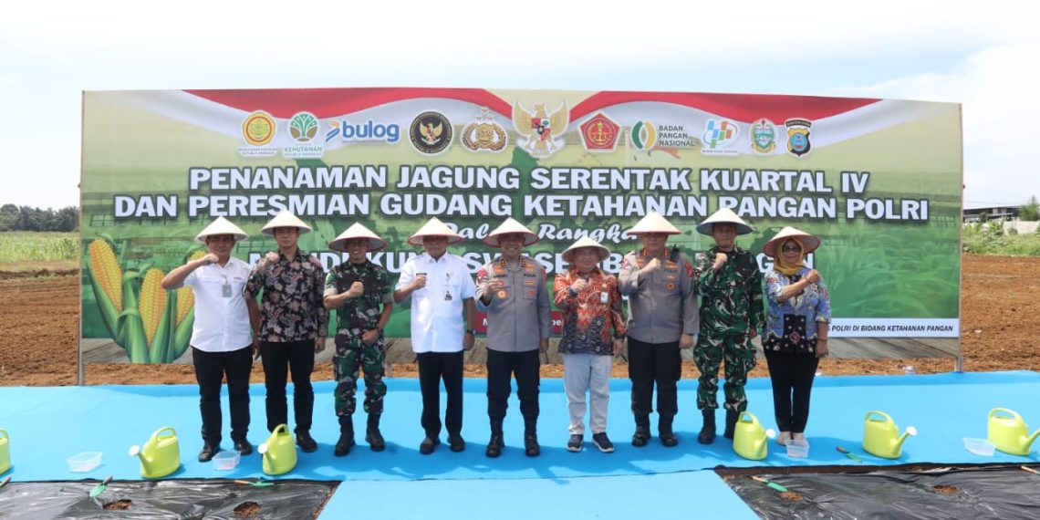 Polda Sumut Gelar Penanaman Jagung Serentak Kuartal IV Dukung Program Ketahanan Pangan Nasional