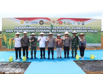 Polda Sumut Gelar Penanaman Jagung Serentak Kuartal IV Dukung Program Ketahanan Pangan Nasional