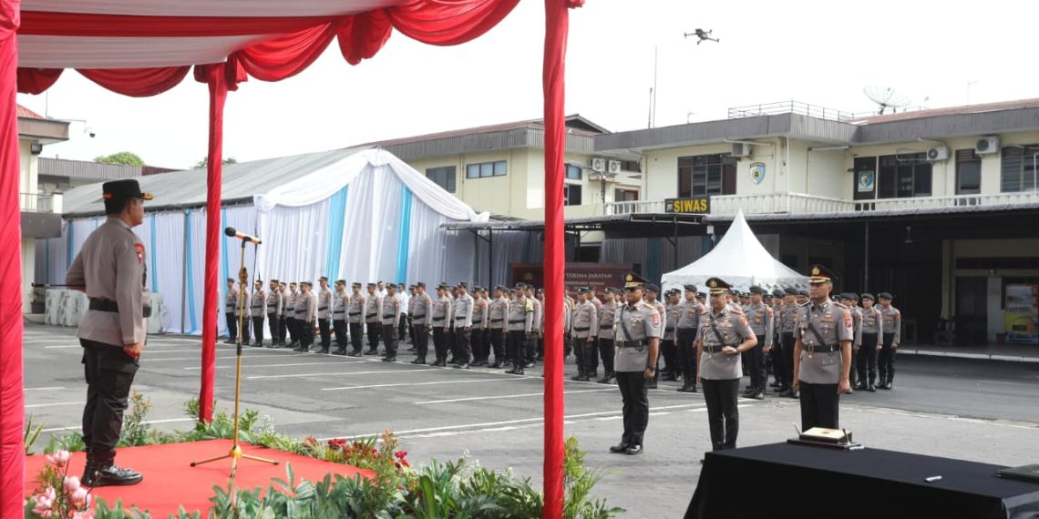 Sertijab Kapolrestabes Medan dan Dirresnarkoba: Kapolda Sumut Tegaskan Pentingnya Integritas dan Inovasi Kepemimpinan