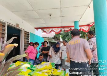 Polres Simalungun Salurkan 10 Ton Beras Murah untuk Masyarakat, Harga Cuma Rp 58 Ribu per 5 Kg