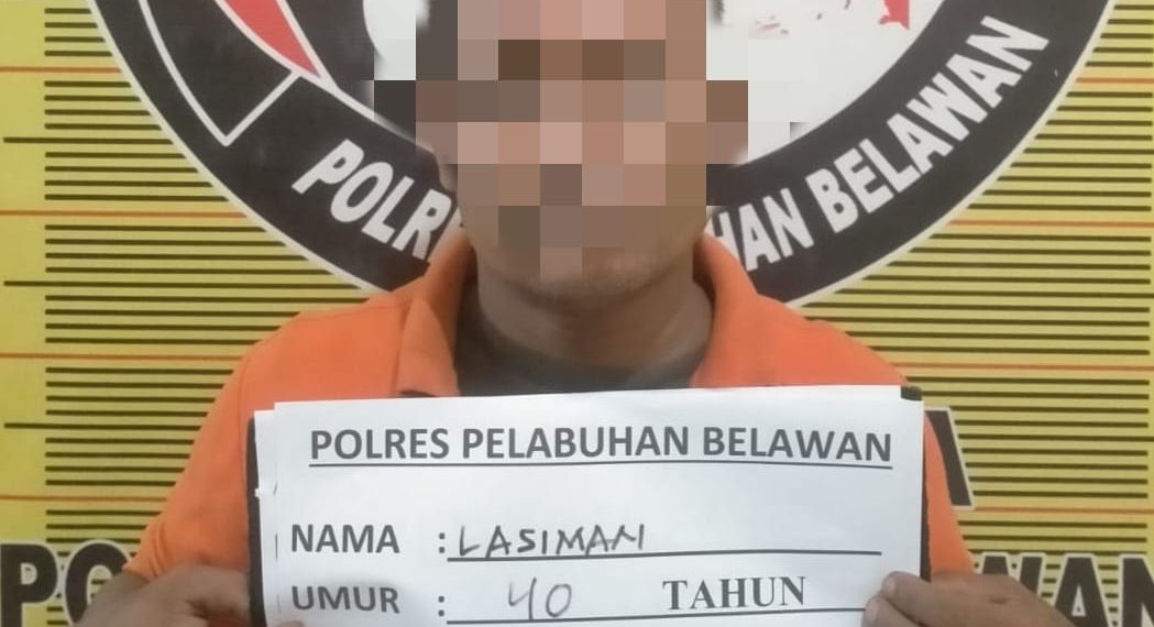 Sat Narkoba Polres Pelabuhan Belawan Tangkap Pengedar Shabu di Pasar 4 Marelan