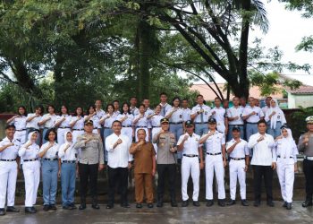 Kapolres Tapteng Imbau Ratusan Pelajar SMKN 3 Sibolga ; Jauhi Narkoba dan Taati Hukum di Sekolah dan Jalan Raya