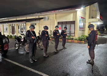 Brimob Sumut Gencar Patroli Malam, Wujudkan Medan Aman dari Gangguan Kamtibmas