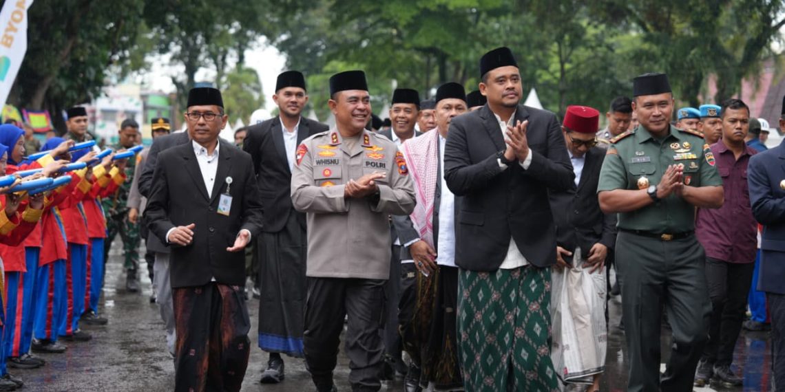 Kapolda Sumut Hadiri Hari Santri: Komitmen Bersama Lindungi dan Majukan Pondok Pesantren