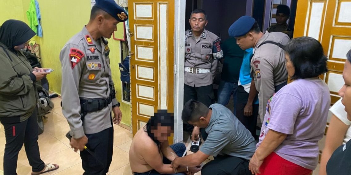 Respon Cepat Brimob Polda Sumut! Pelaku KDRT dan Penganiayaan di Medan Tembung Berhasil Diamankan
