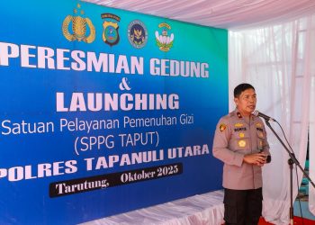 Polri Hadir untuk Generasi Sehat: Polda Sumut Resmikan Dapur SPPG Polres Tapanuli Utara