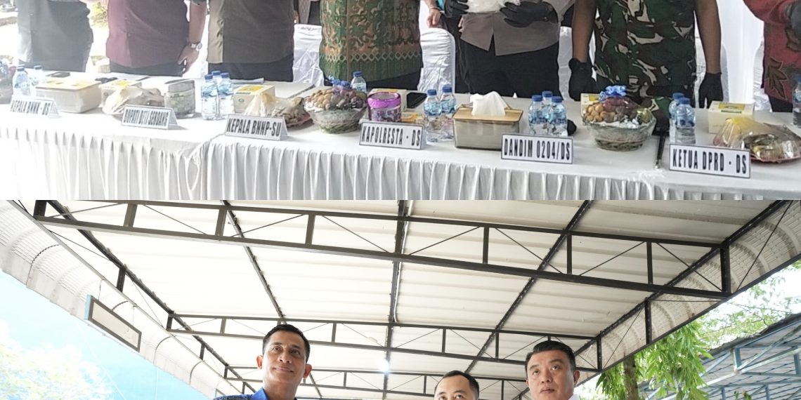 BNNK Deli Serdang Musnahkan 2 Kg Sabu,Terima Penghargaan dari GWI dan Pokdarkamtibmas Bhayangkara Sumut