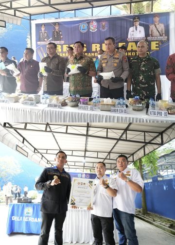 BNNK Deli Serdang Musnahkan 2 Kg Sabu,Terima Penghargaan dari GWI dan Pokdarkamtibmas Bhayangkara Sumut