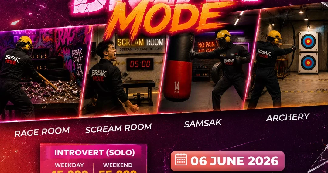 Pertama Kali Hadir Di Medan Break Mode Resmi Dibuka 6 Juni 2026 di Plaza Medan Fair LT.UG.