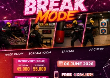 Pertama Kali Hadir Di Medan Break Mode Resmi Dibuka 6 Juni 2026 di Plaza Medan Fair LT.UG.